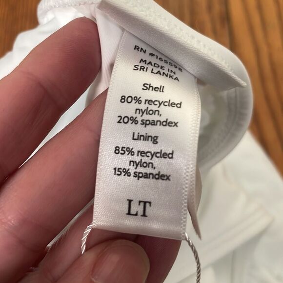 Andie Swim The Malibu One Piece LT Swimsuit White size L Tall NWT - Picture 6 of 6